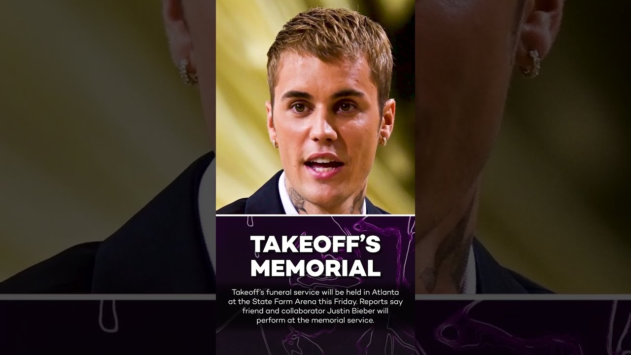 Justin Bieber To Perform At Takeoff's Funeral in Atlanta! #shorts