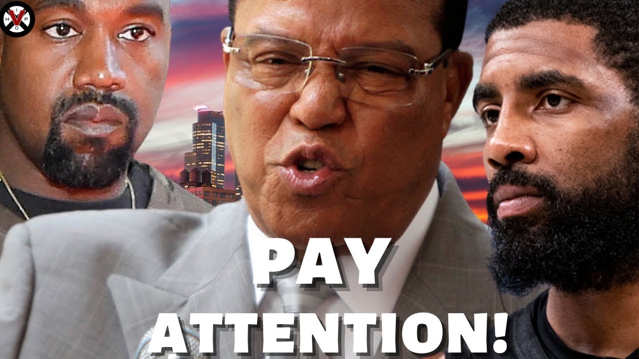 Minister Louis Farrakhan Delivers A STRONG Message To Black Media Who Are DESTROYING Kyrie & Ye!