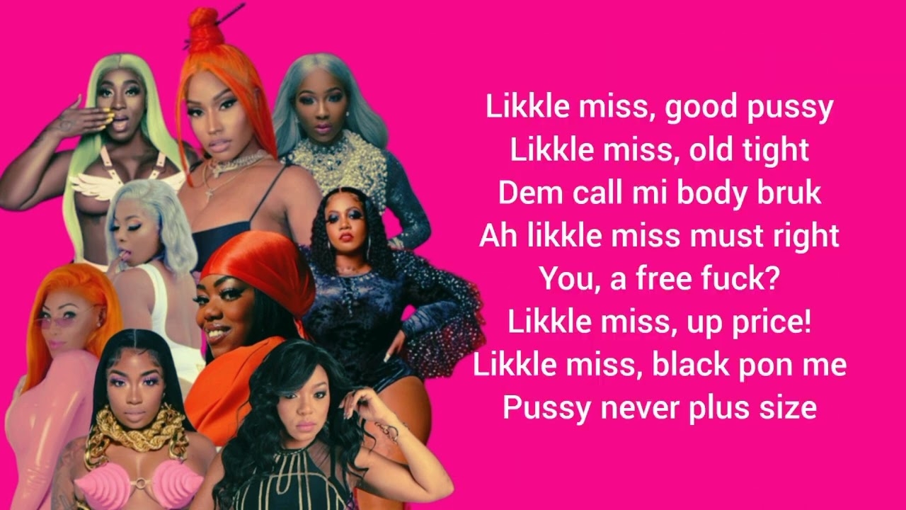 Nicki Minaj - Likkle Miss ft. Skeng (The Fine Nine Remix | Lyrics)