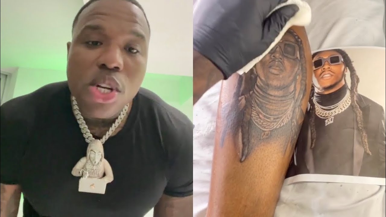 Bandman Kevo Gets Takeoff Tattoo Instead Of Going To Funeral