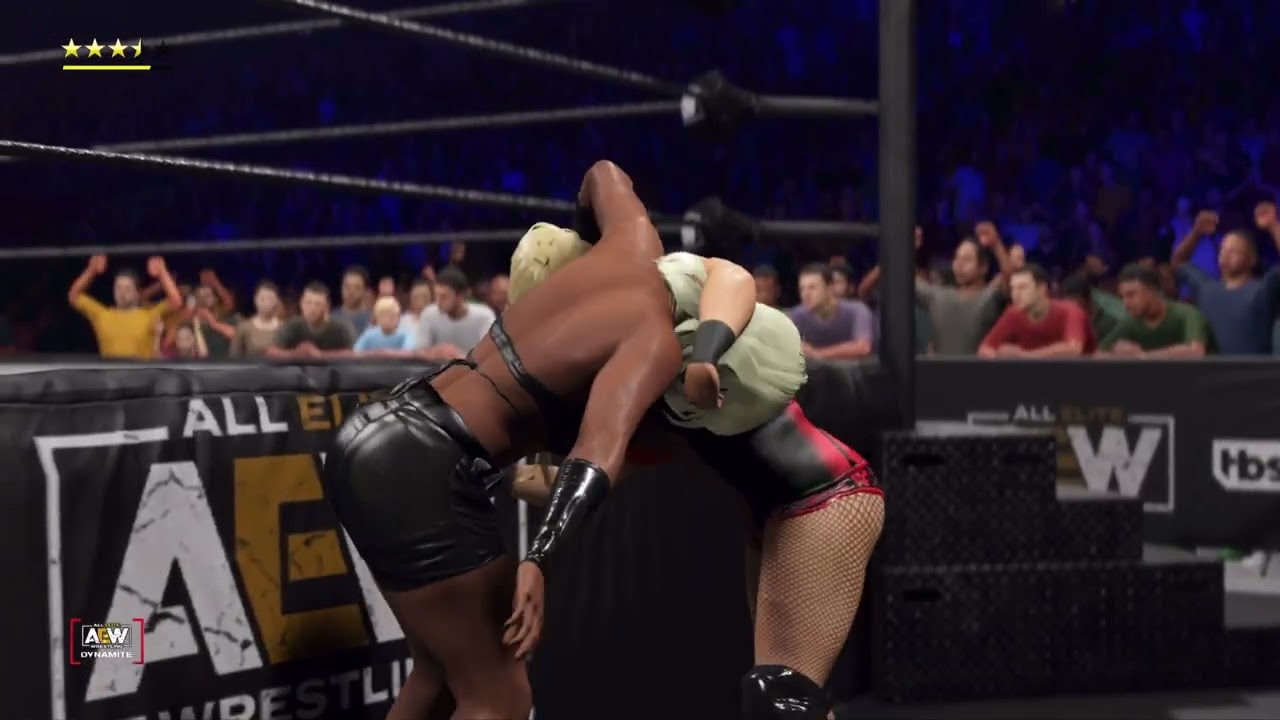 WWE 2K22 HD Jade Cargill Vs Jordynne Grace - Heavyweight Match