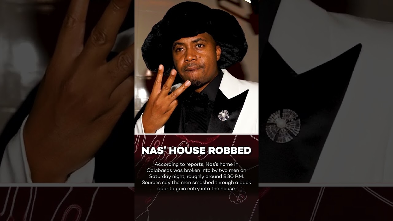 Nas' California Home Robbed While He Celebrated Album Release! #shorts