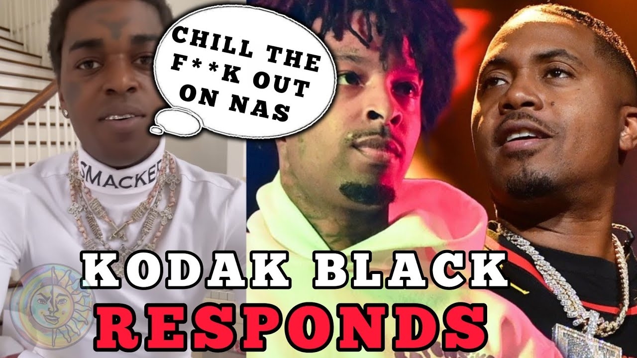 Kodak Black Calls Out 21 Savage For Dissing Nas Saying Irrelevant To Hip-Hop