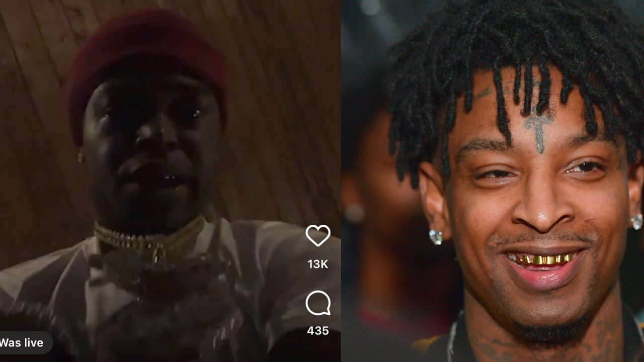 Kodak Black GOES OFF on 21 Savage Says He is SMOKING D**K for Dissing Nas saying He is Not RELEVANT