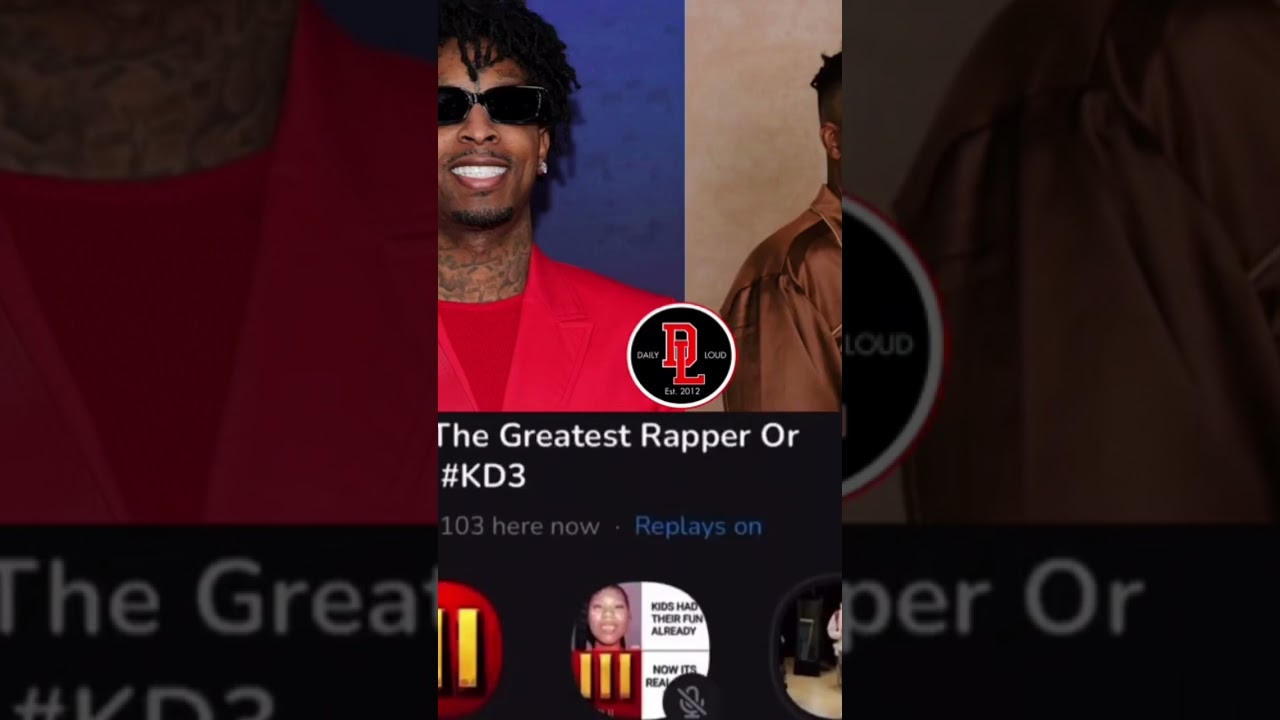 21 Savage says Nas is not “Relevant”. #shorts