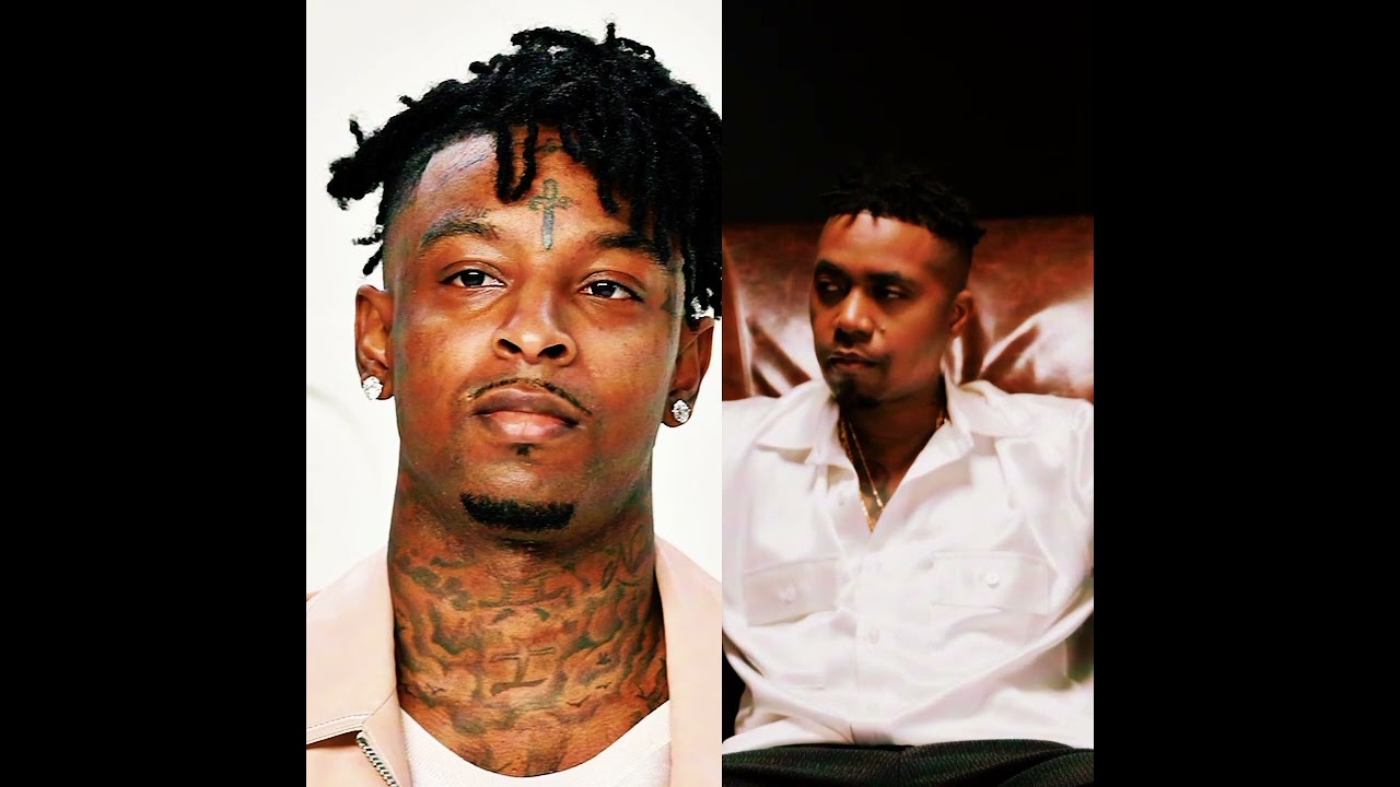 21 Savage says Nas is Irrelevant #shorts