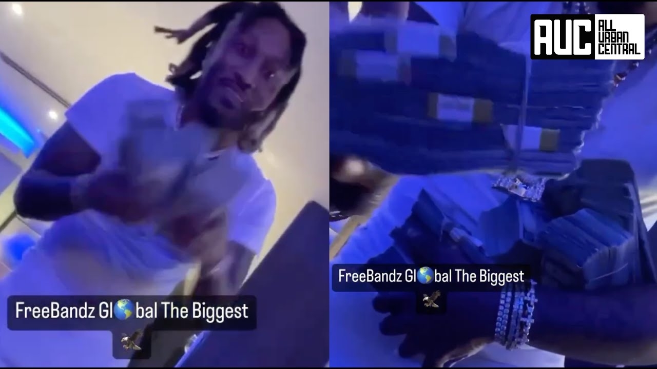 Future Flexing A Huge Bankroll After Wack 100 Says He Ran Down On Him Over Owed Money
