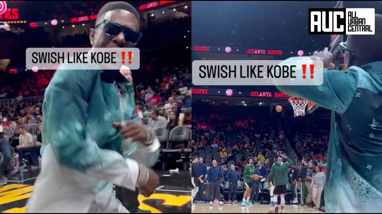 Boosie Wants 10 Day Contract After Making Half Court Shot At NBA Game