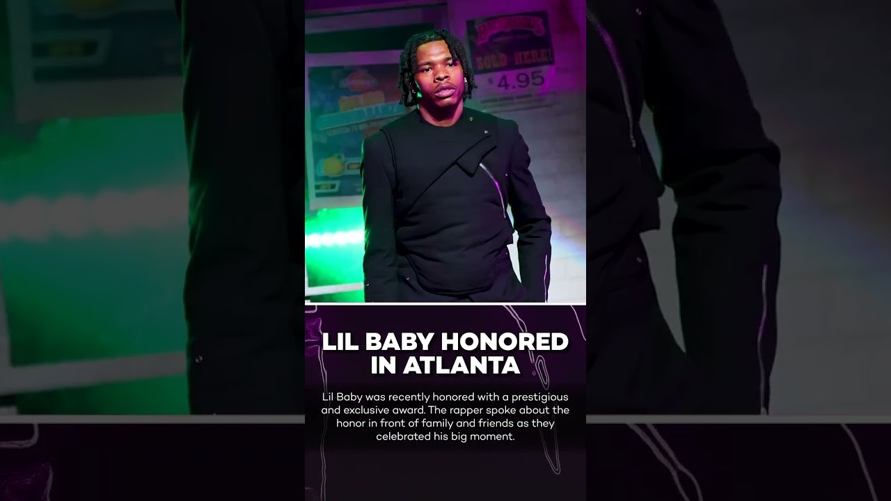 Lil Baby Honored With His Own Day In Atlanta! #shorts