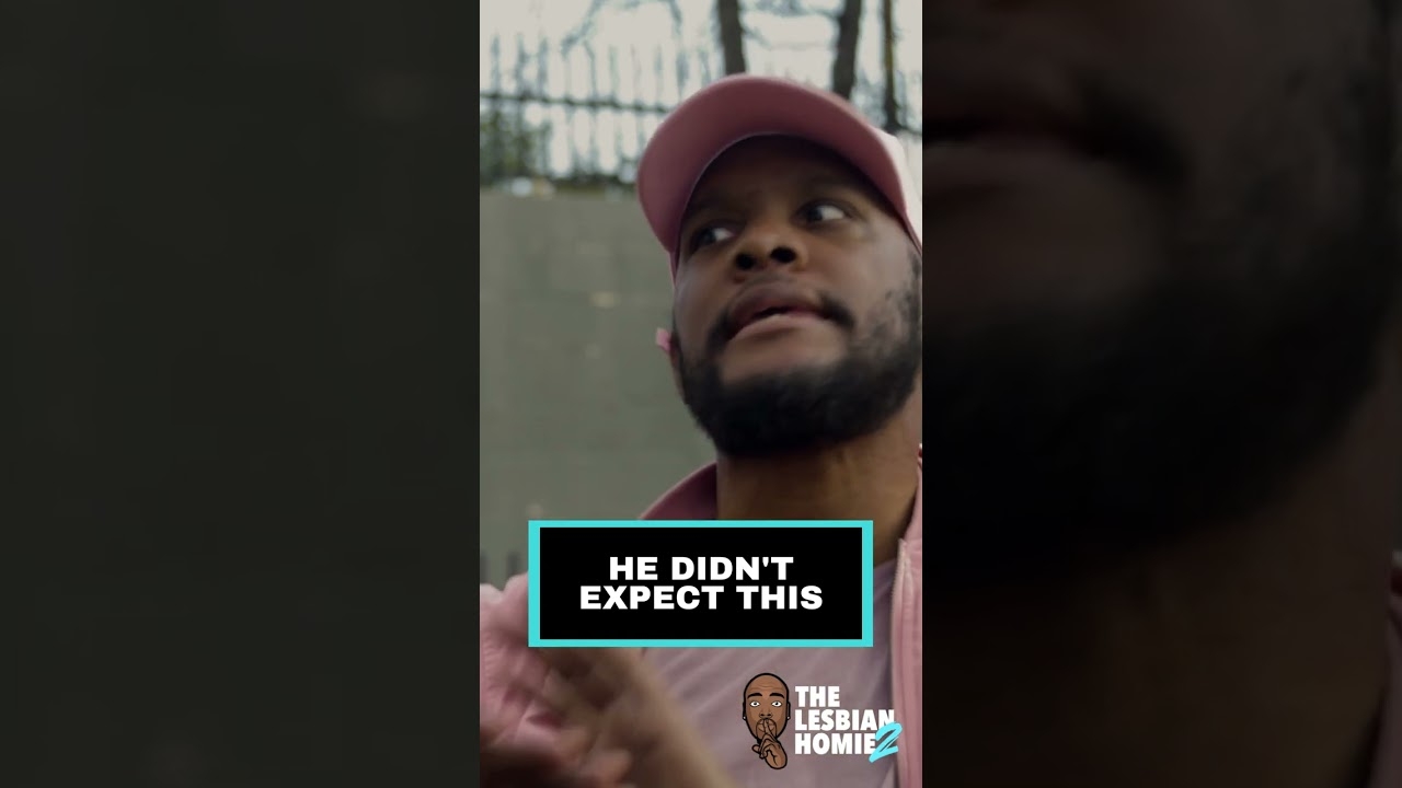 He Didn't Expect This! | The Lesbian Homie 2 @Lisa Yaro @Kraig Smith #shorts