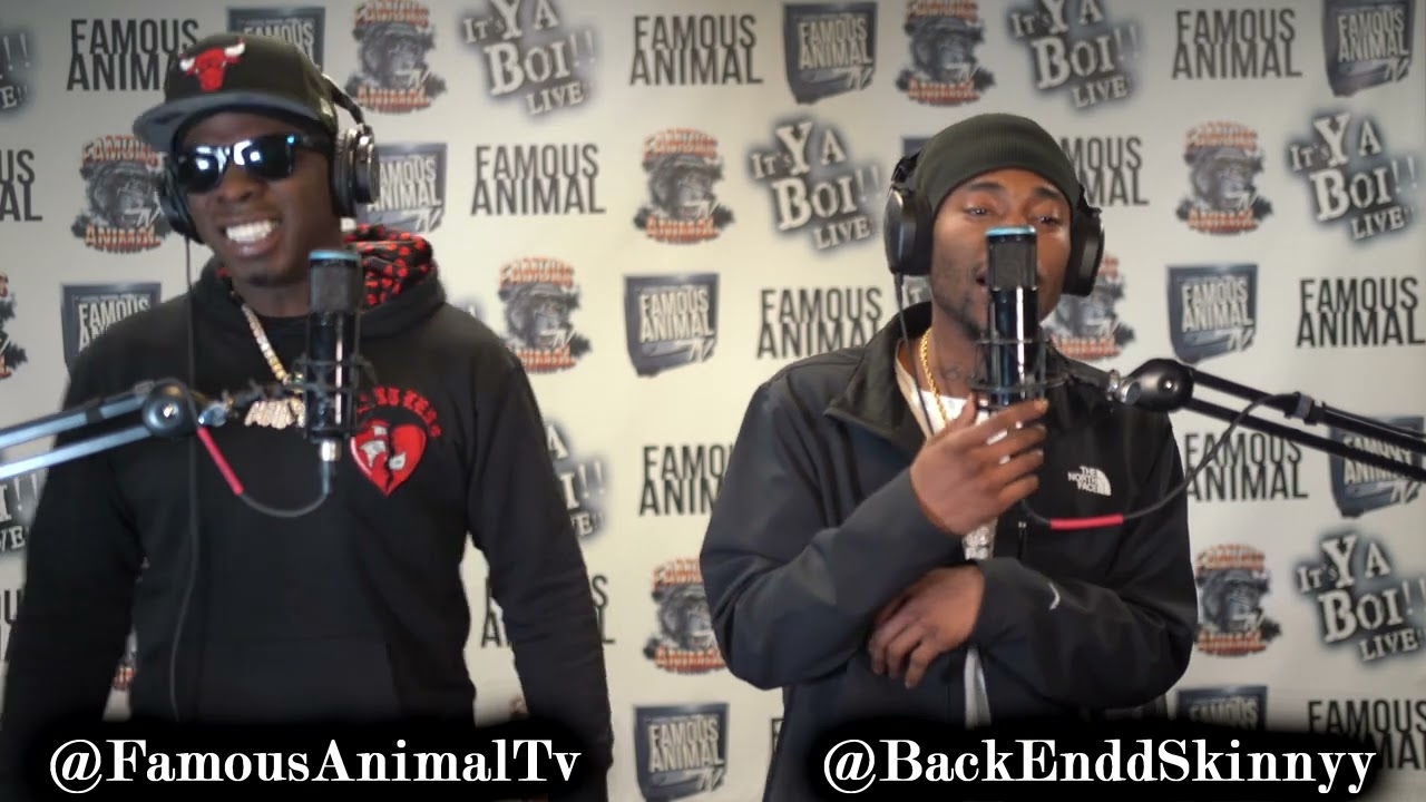 Sikeston Missouri Rapper BackEnddd Skinny  Stops by Drops Hot Freestyle on Famous Animal Tv