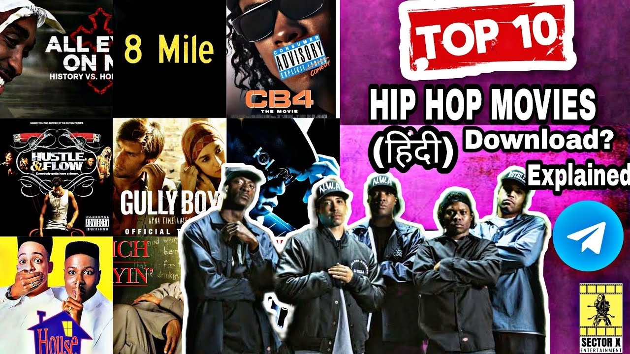TOP 10 HIP HOP MOVIES HINDI !