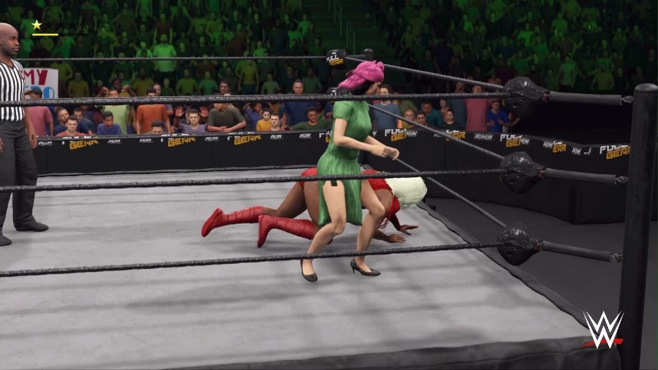 WWE 2K22 Jade Cargill Vs Louise Belcher - Request Dark Match