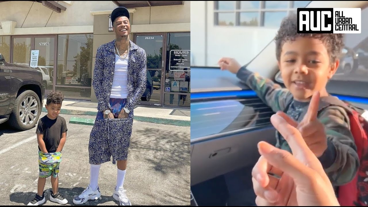 Blueface Bails Out Jail Just In Time To Take His Son To School