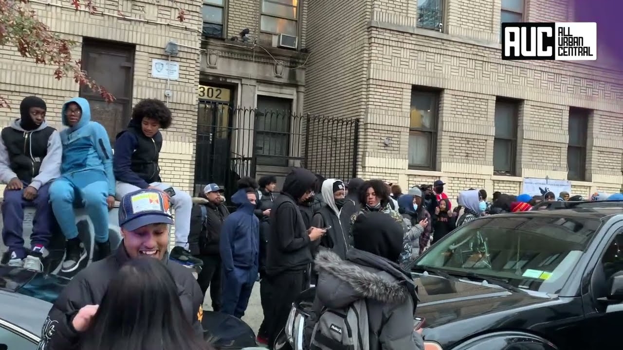 Lil TJay Aint Lackin No More Brings Police With Him For Turkey Drive w Ice Spice