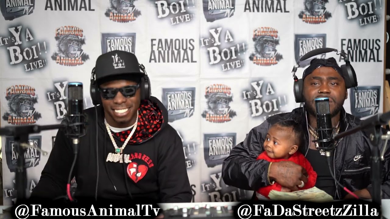 Oak Cliff Texas Rapper FaDaStreetz Zilla Stops by Drops Hot Freestyle on Famous Animal Tv