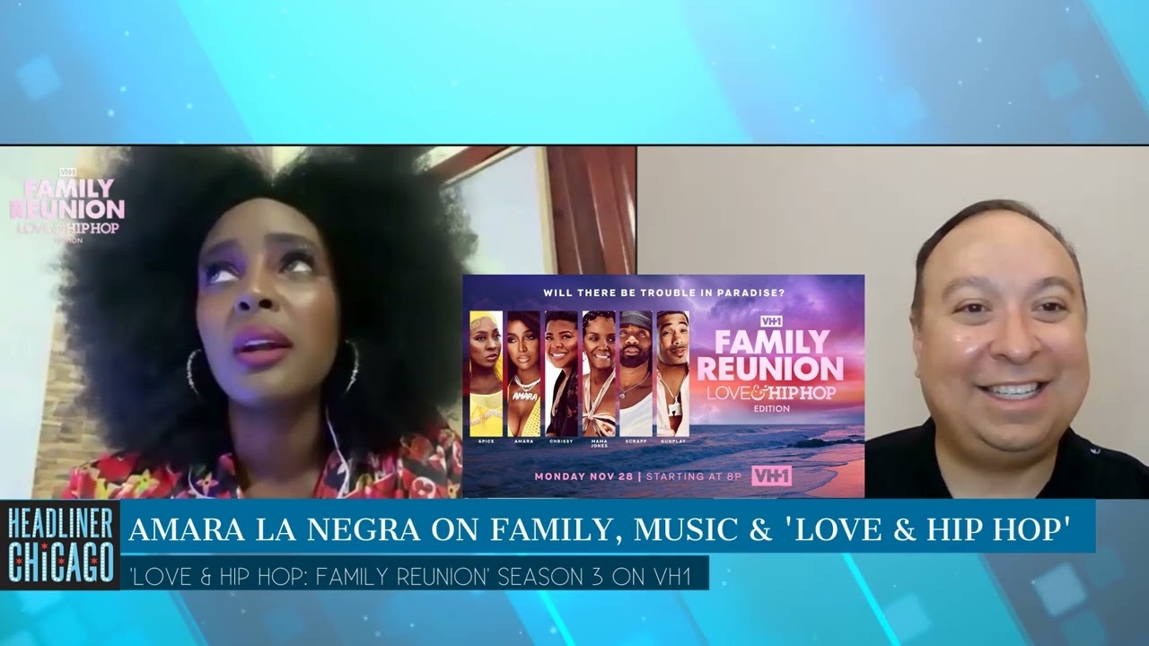 Amara La Negra interview for 'Love & Hip Hop' Family Reunion on VH1, motherhood & music