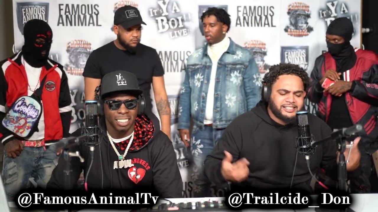 Fort Worth Texas Rapper Trailcide Don Stops by Drops Hot Freestyle on Famous Animal Tv