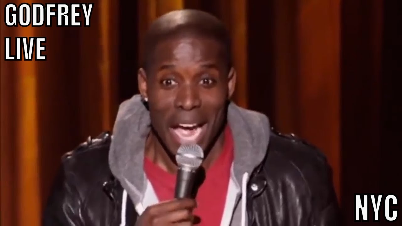 Comedian, Godfrey, Black By Accident