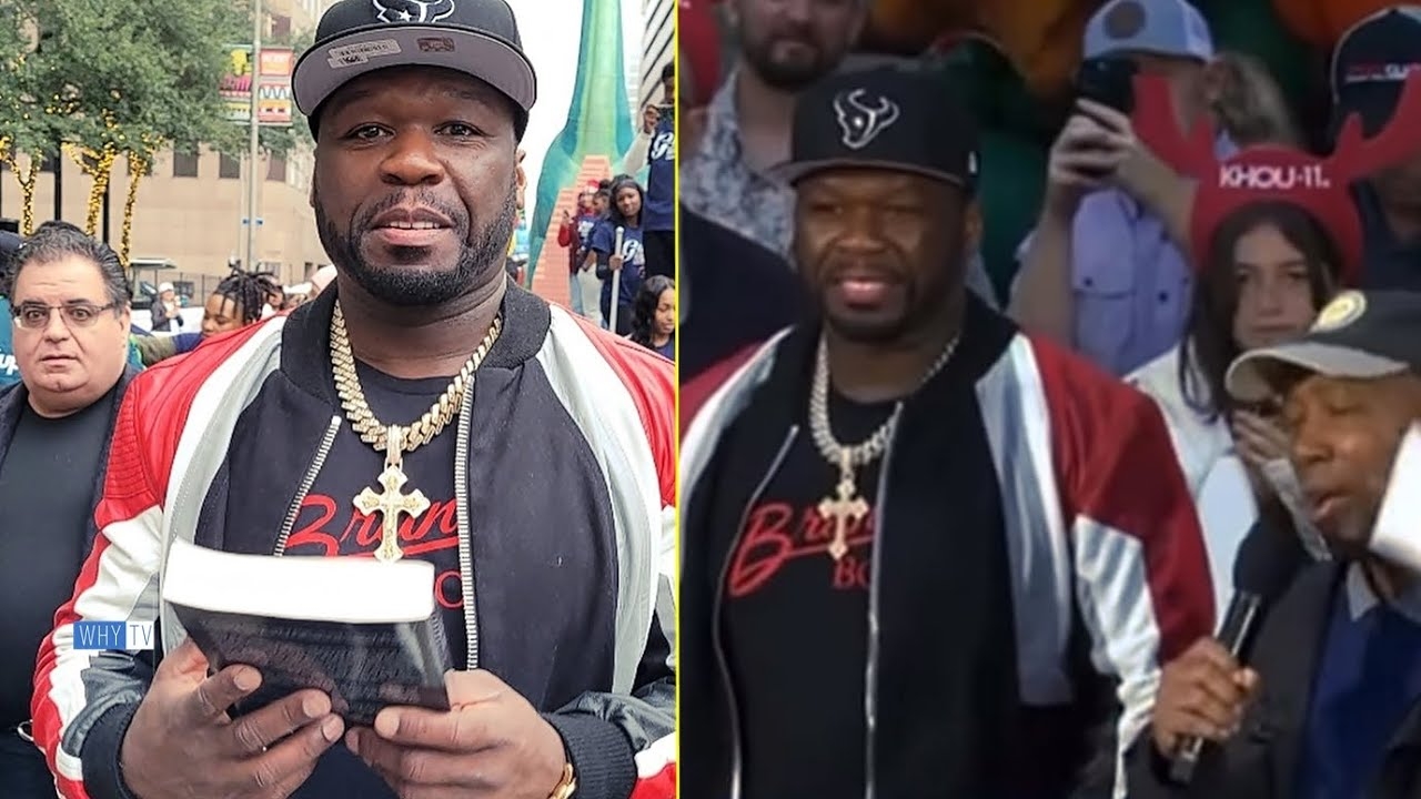 50 Cent Reacts To Being Honored By Houston Mayor With Key To City 'Im The New King Of Houston'