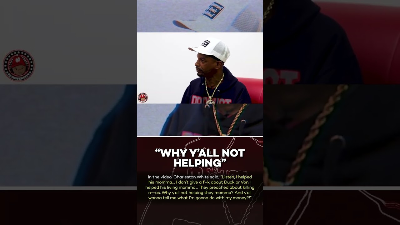 Charleston White Pulls Gun On Interviewer Over King Von Question! #shorts