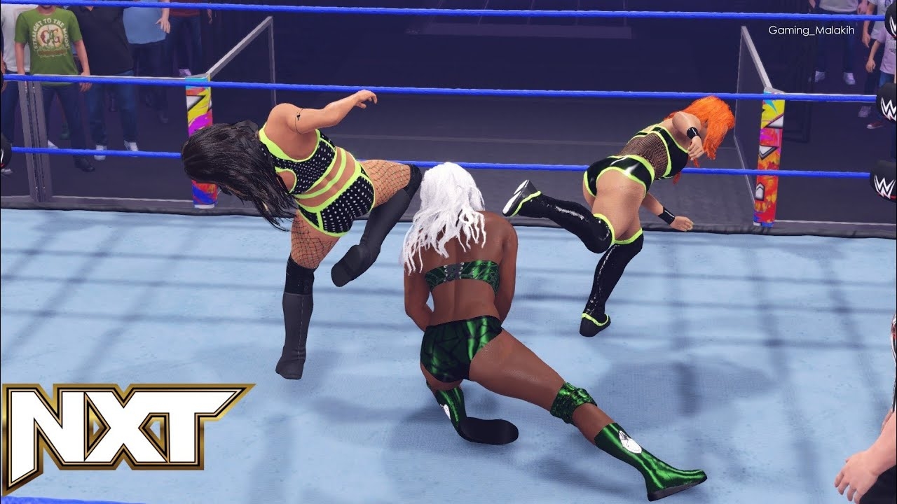 WWE2K22 NXT JADE CARGILL VS TOXIC ATTRACTION