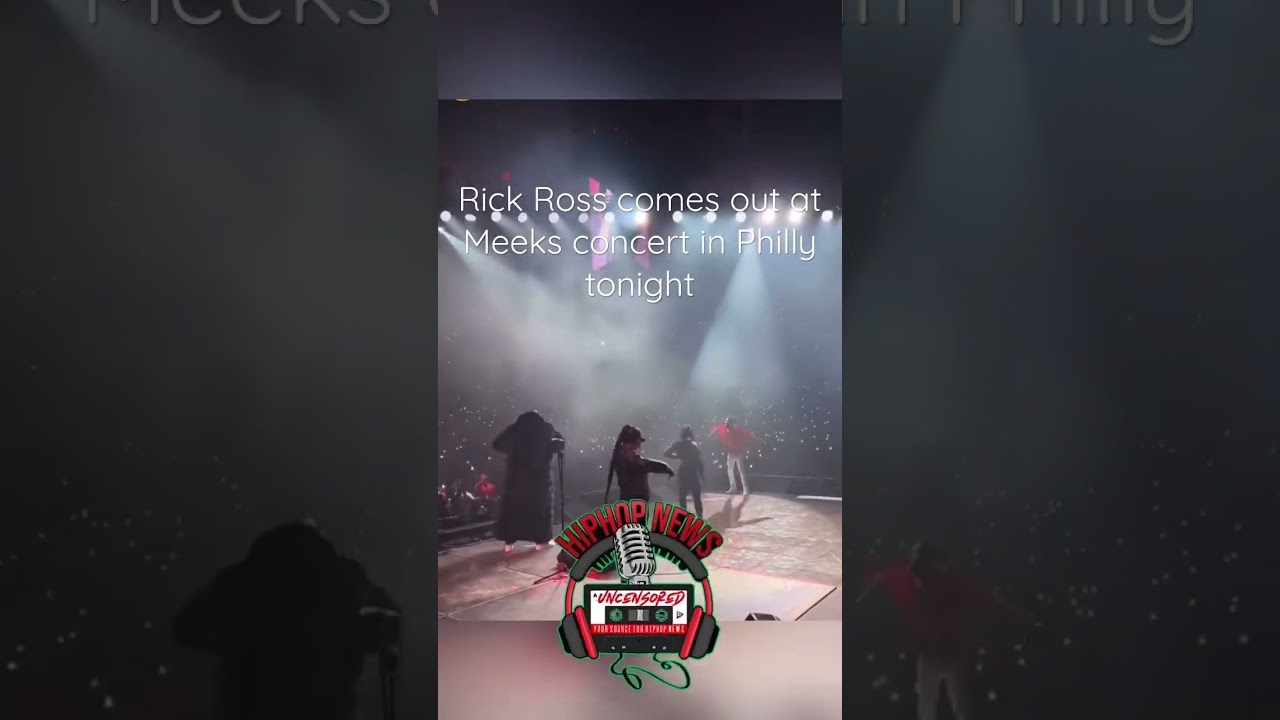 Rick Ross reunited with Meek Mill on stage in Philly tonight