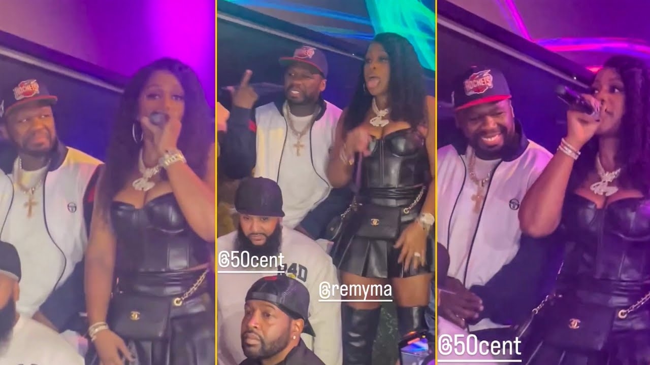 50 Cent And Remy Ma Reunited In Club And Performing Together For The First Time After Their BEEF