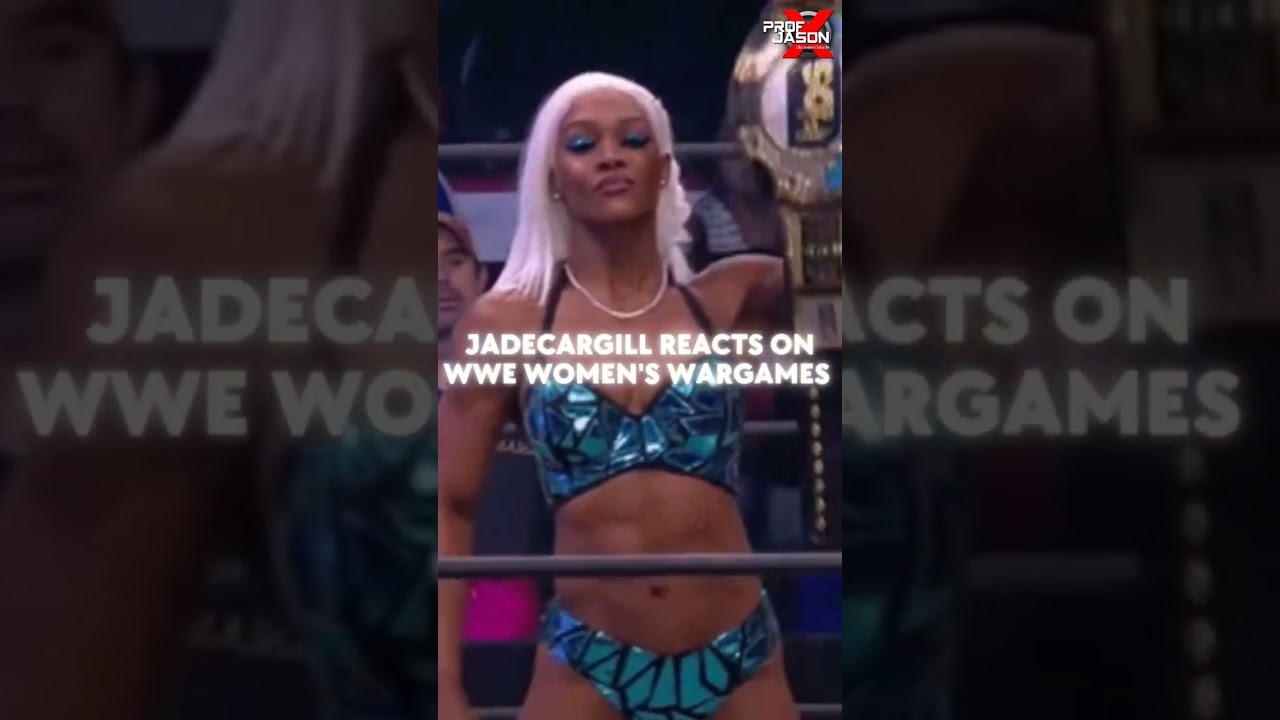 Jade Cargill reacts on Women's Wargames