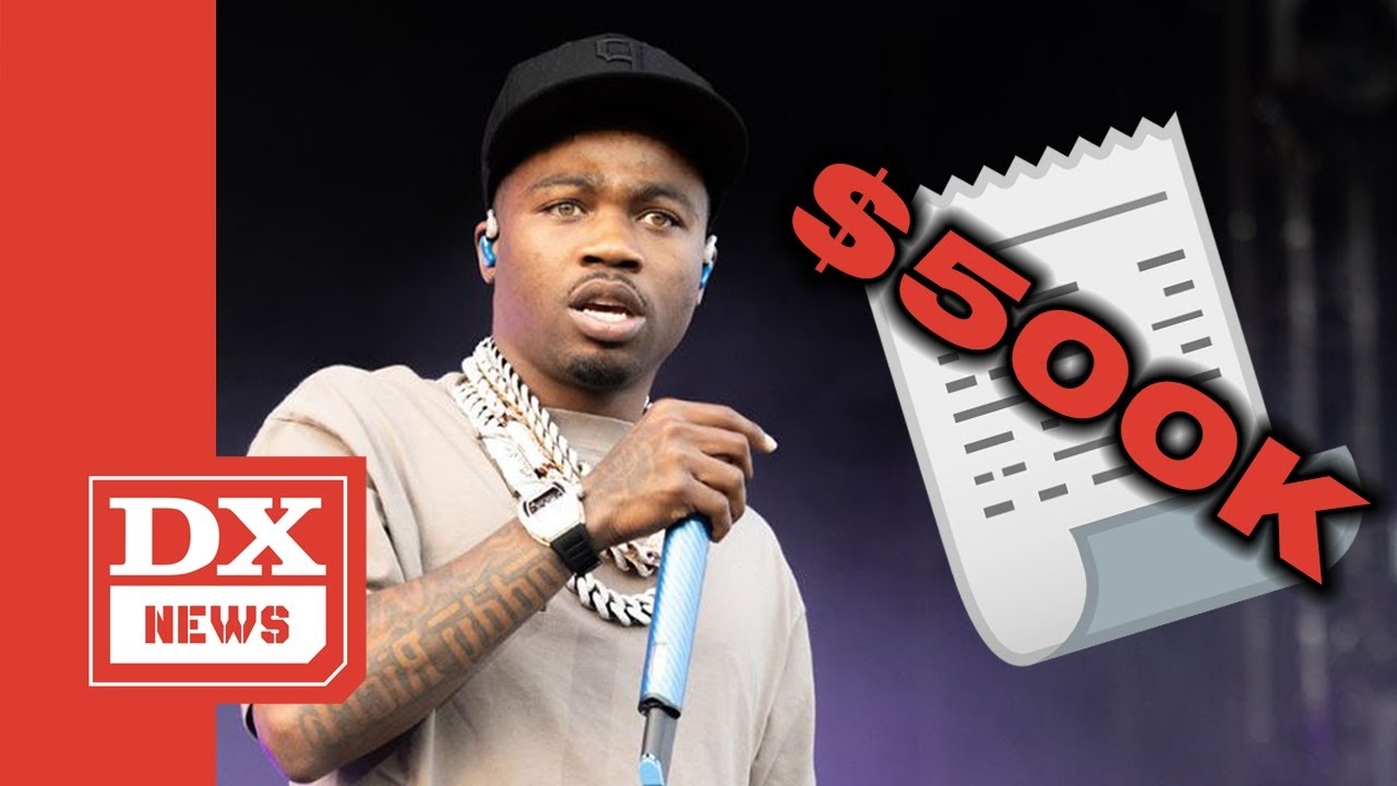 Roddy Ricch Proves He’s Getting Paid $500K For Festival Performances