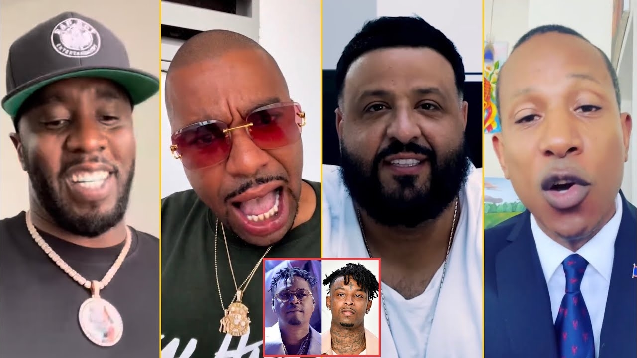 Rappers React Nas And 21 Savage Dropped Collab Track 'One Mic, One Gun' And Squashed Their Beef
