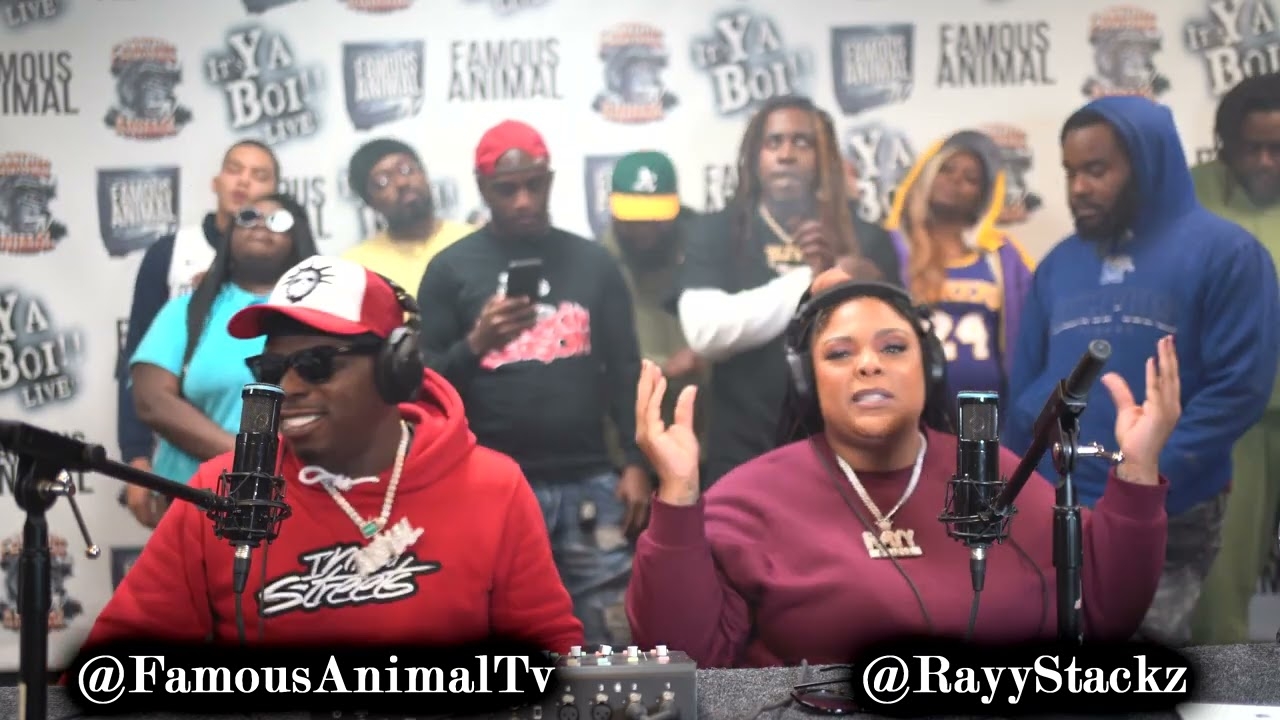 Memphis Female Rapper Rayy Stackz Stops By Drops Hot Freestyle On Famous Animal Tv