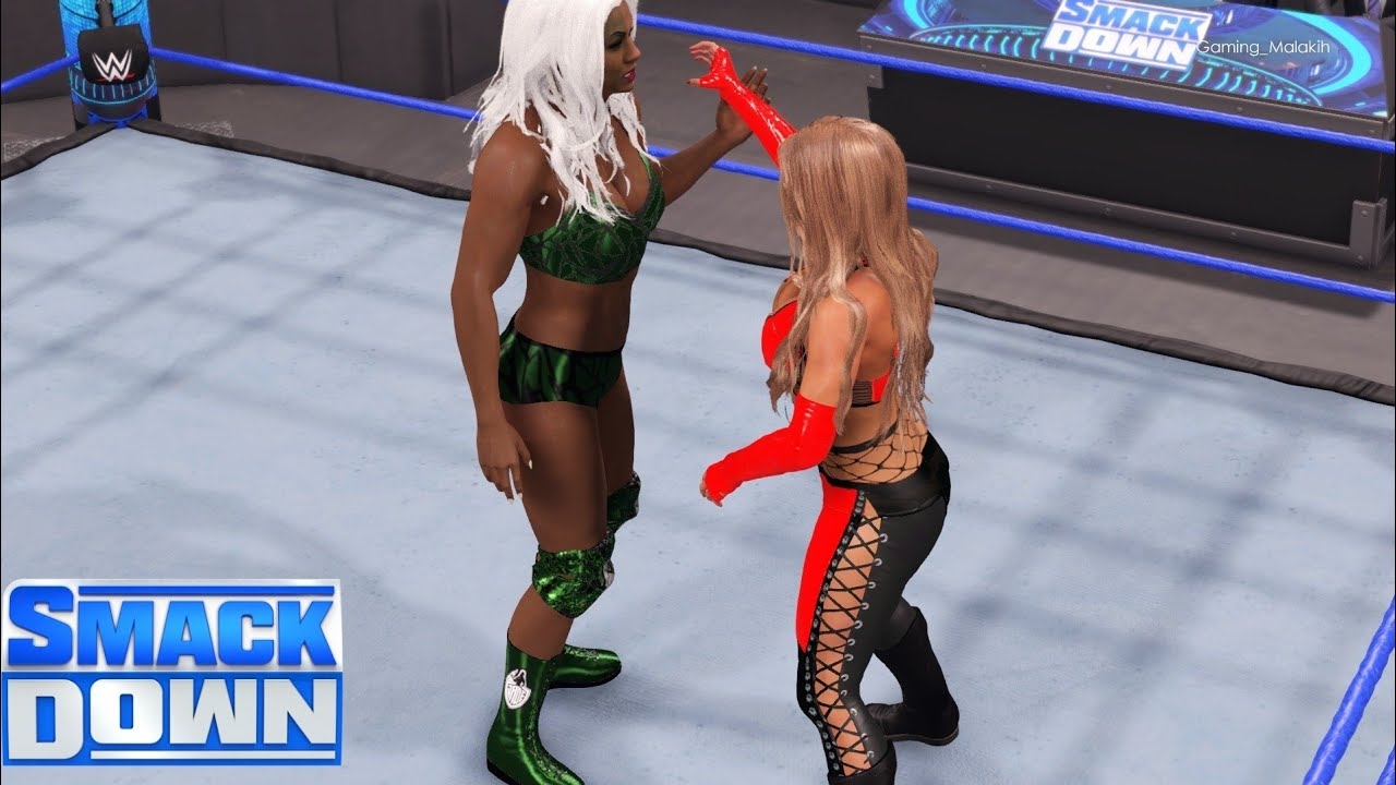 WWE2K22 SMACKDOWN CHAMPION VS CHAMPION- JADE CARGILL VS MANDY ROSE