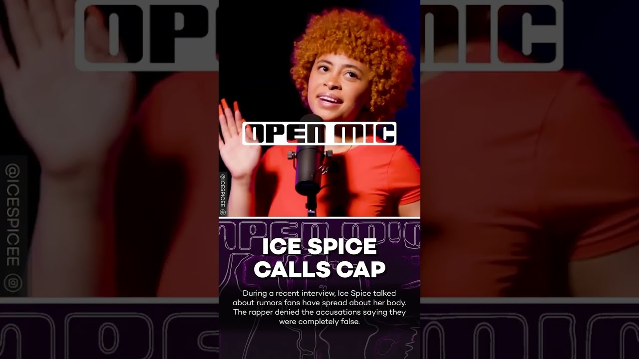 Ice Spice Breaks Silence on Plastic Surgery Rumors! #shorts
