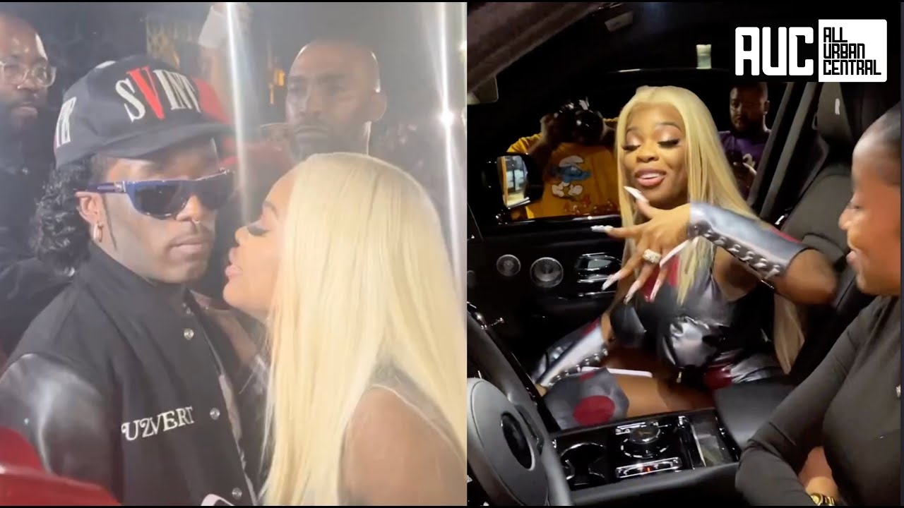 Lil Uzi Curves Kiss From JT After Buying A '23 Rolls Royce Cullinan For Her Birthday