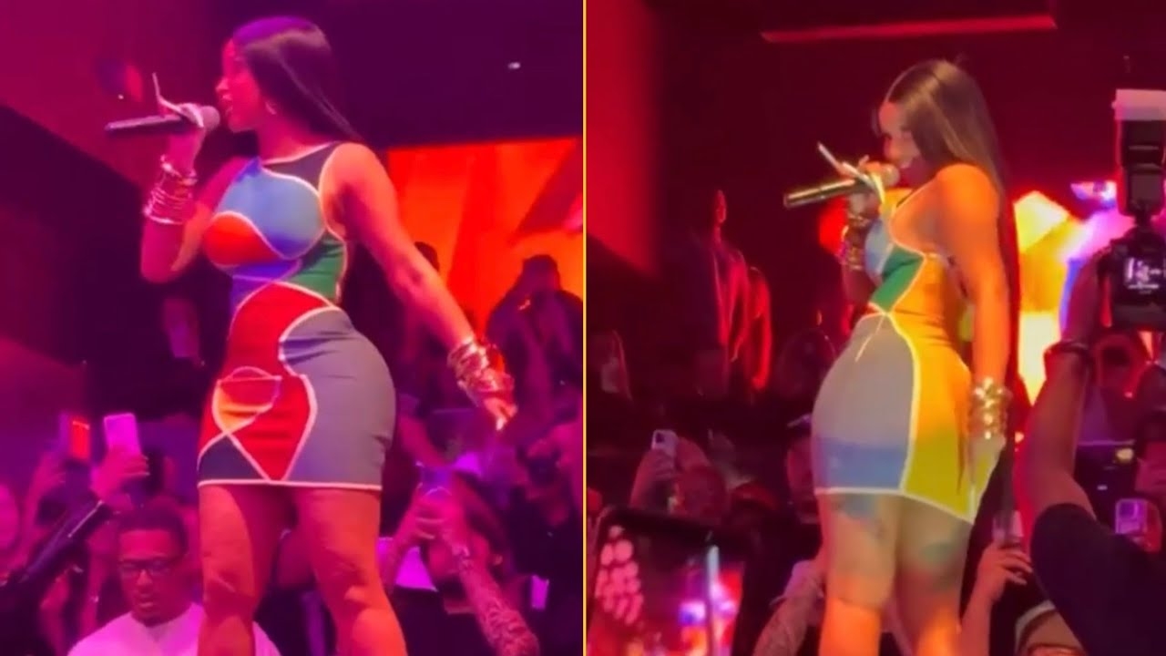 Cardi B Shuts Down Club In Miami With Offset On Her First Show After Takeoff Passing Away