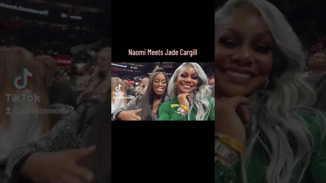 Naomi Meets AEW TBS Champion Jade Cargill #WWE