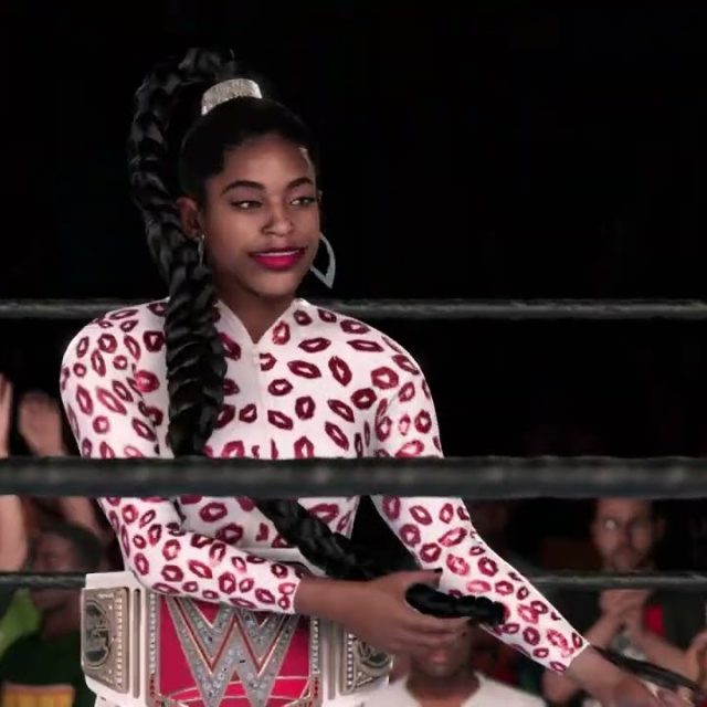 WWE2K22 Bianca BelAir and Jade Cargill VS Alexa Bliss and Liv
