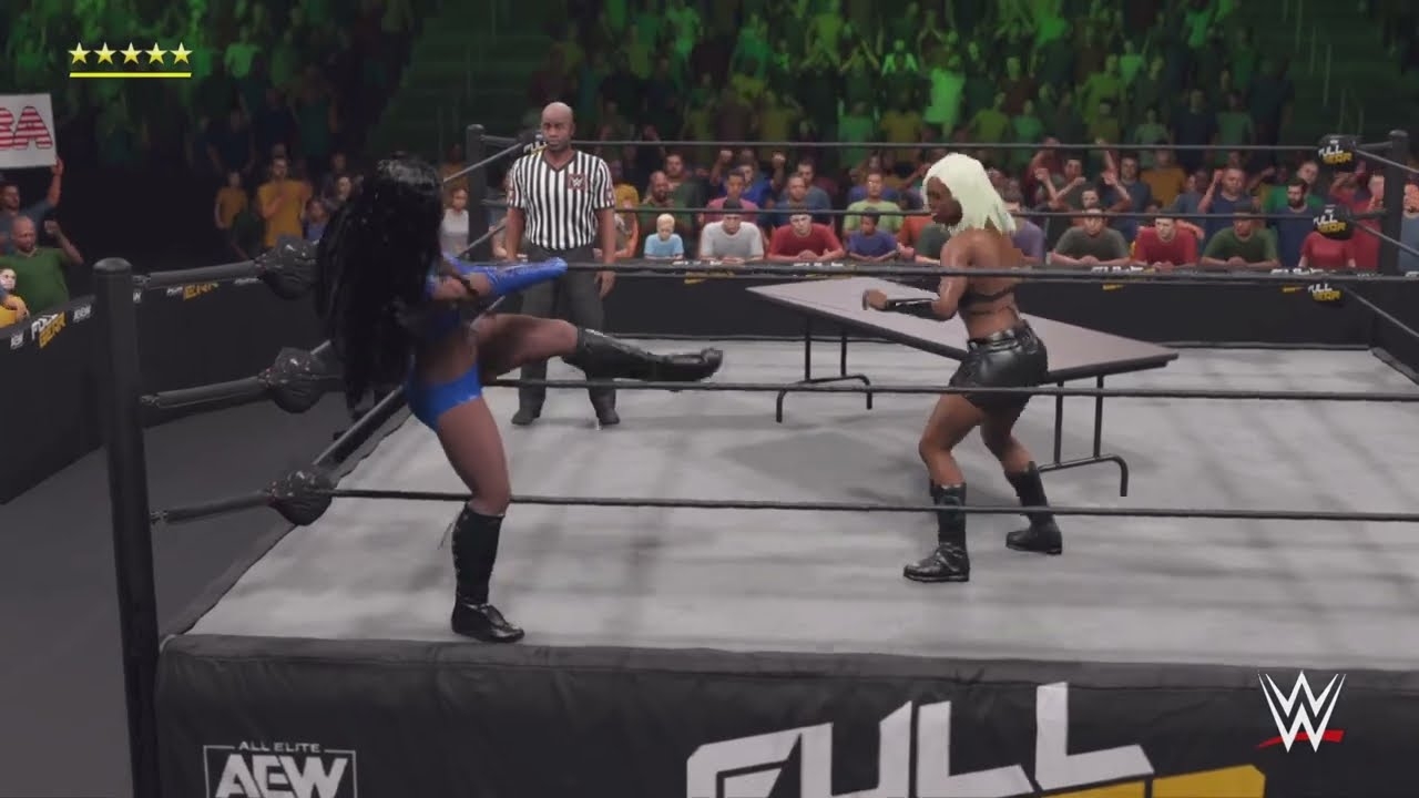 WWE 2K22 Lash Legend Vs Jade Cargill - Request XR Match