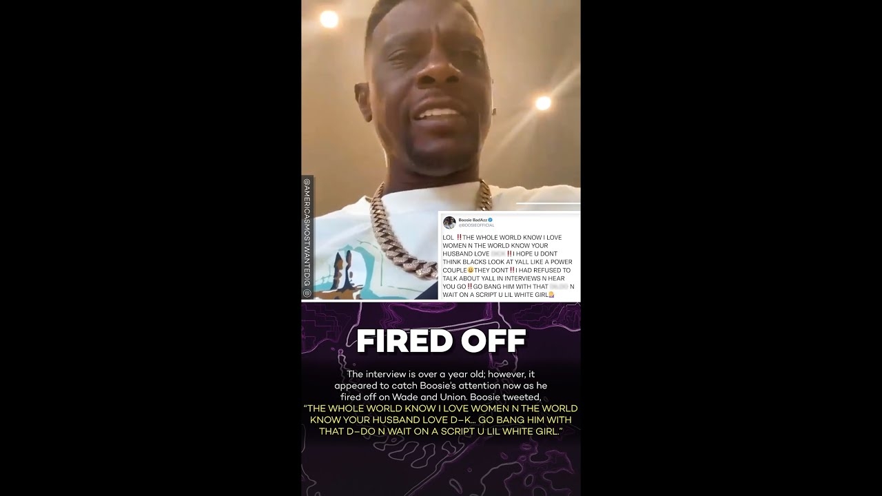 Boosie Badazz Disses Gabrielle Union For Implying He's Gay! #shorts