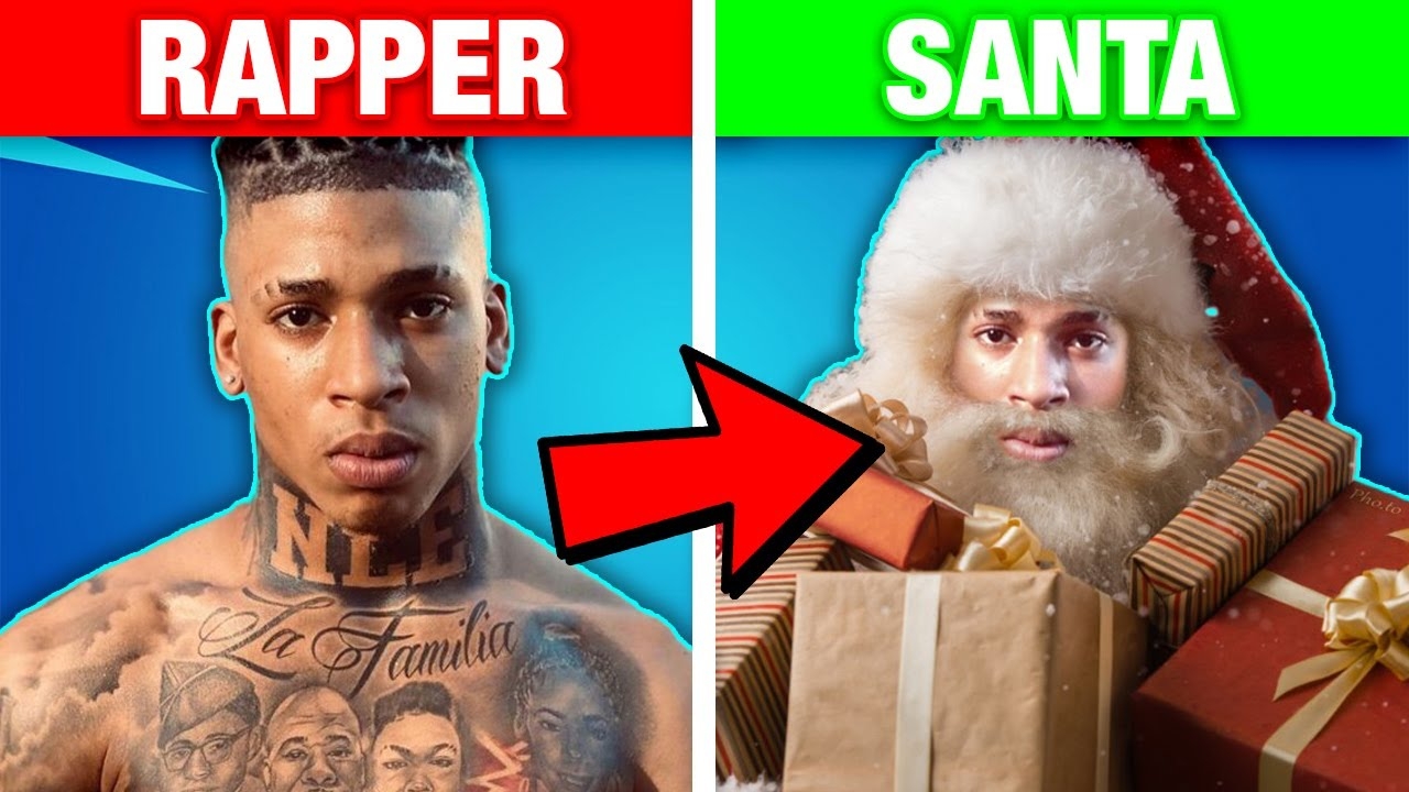 Guess The Rapper As Santa! (99.9% Fail!) | HARD Rap Quiz 2022