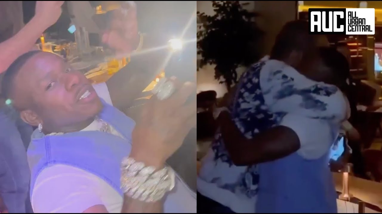 Busta Rhymes Gets Emotional After Running Into DaBaby In Dubai