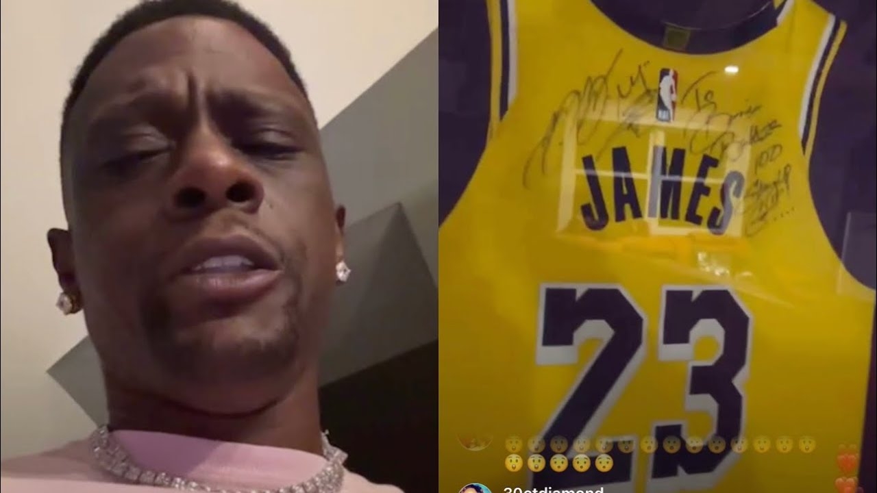“Dont Play With Me” Boosie Gets AGGRESSIVE Over Lebron Signed Jerzey