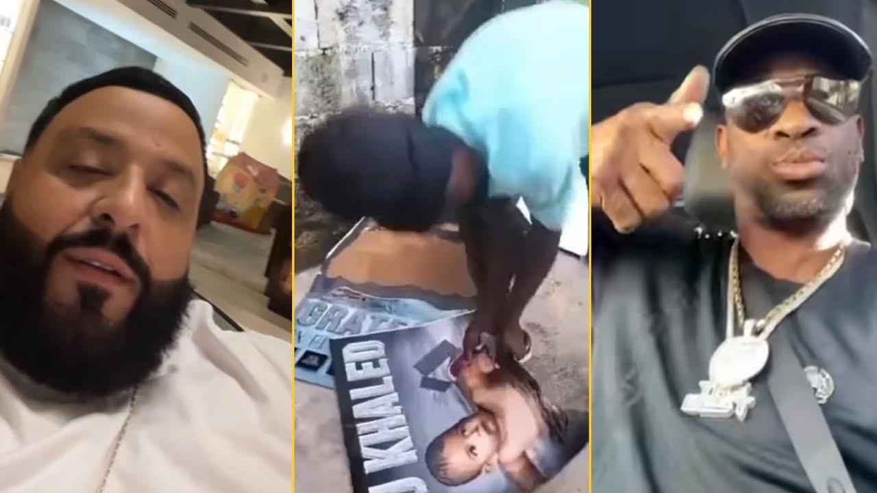 Dj Khaled First Post After Sizzla Burning His 'God Did' Plaques, Bounty Killa Supports Dj Khaled