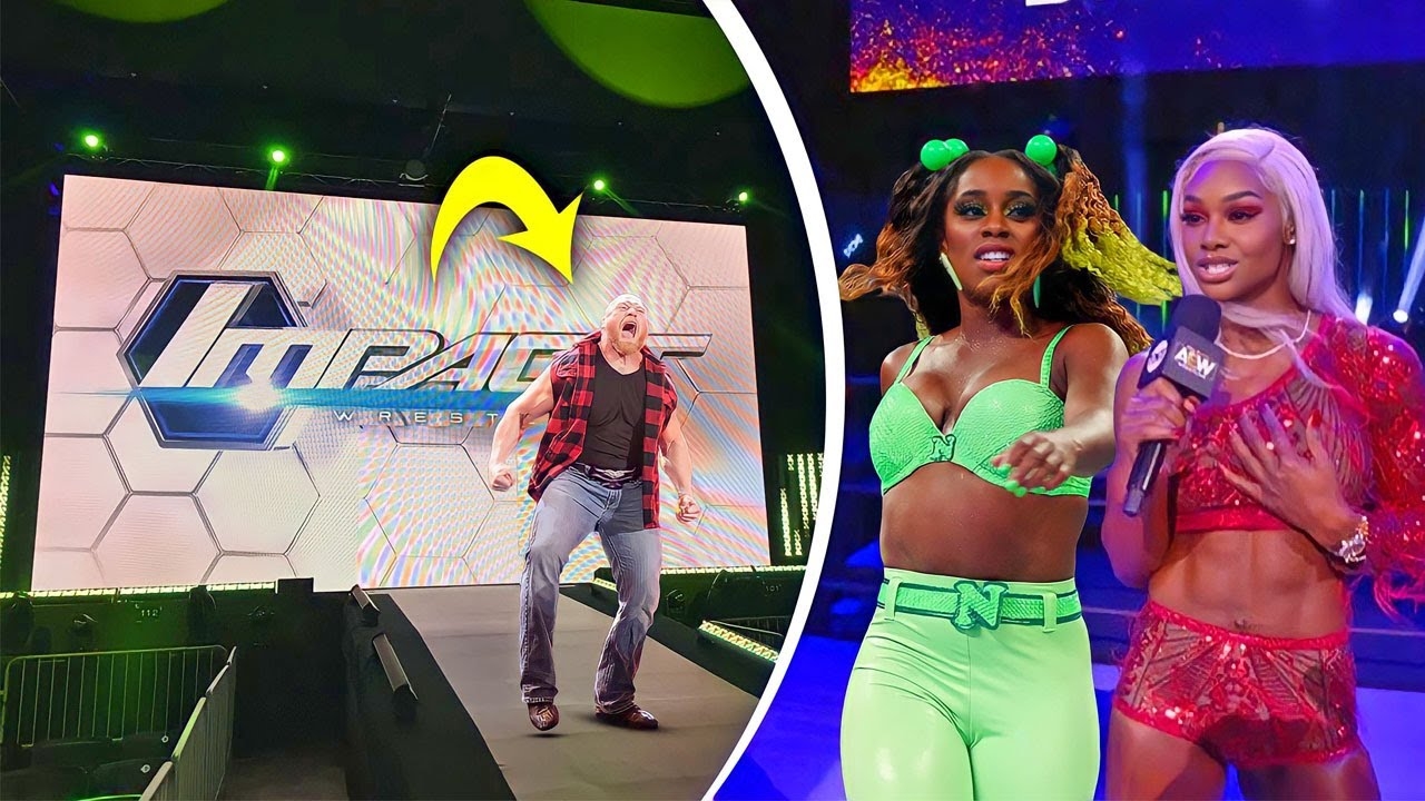 Brock Lesnar MAKES Impact Wrestling Debut! Naomi & Jade Cargill Appearance! Saraya vs Sasha Banks!