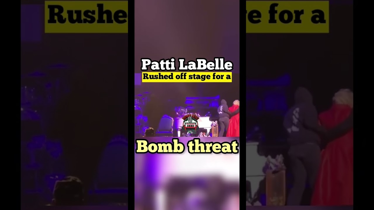 Patti LaBelle rushed off stage