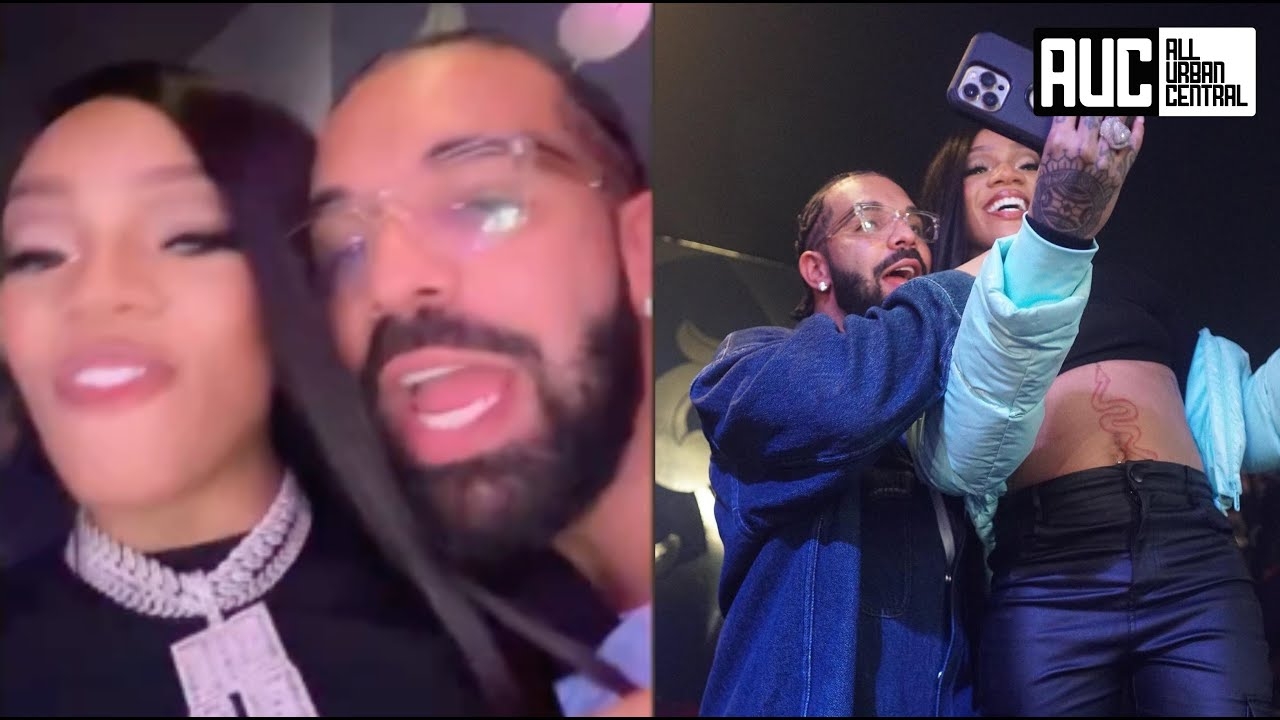 Glorilla Goes Crazy After Meeting Drake Backstage Lil Baby Concert