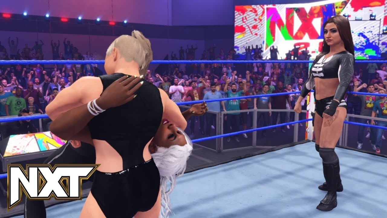 WWE 2K22 NXT IVY NILE RETURNS AND CHALLENGE JADE CARGILL AT TLC