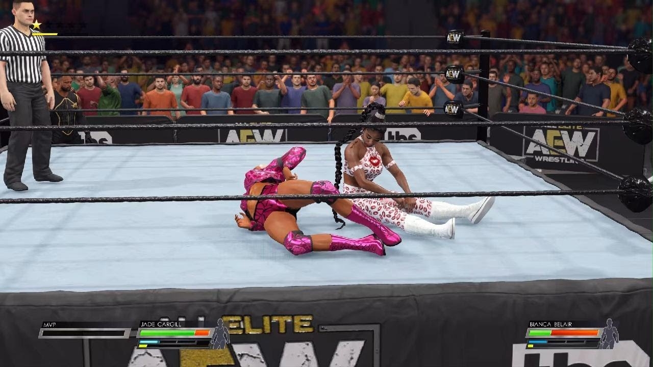 Bianca Belair vs Jade Cargill The Rematch WWE 2K22