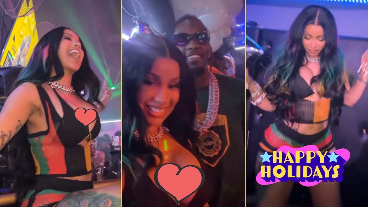 Cardi B And Offset Stole Last Night Show In Jamaica 'Cardi B Tries So To Make Offset Happy Again'